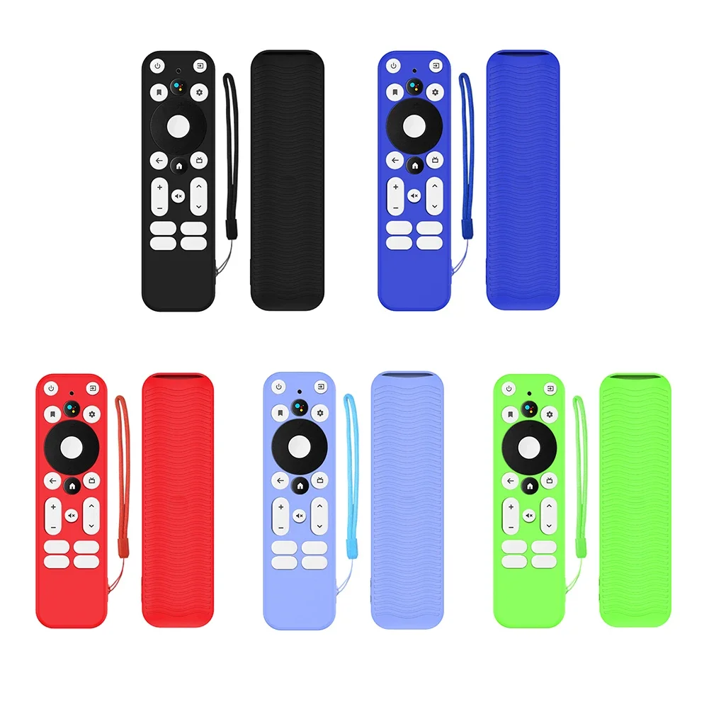Silicone TV Remote Control Protective Sleeve All-inclusive TV Remote Control Case Shockproof for Walmart Onn. Android TV 4k Uhd