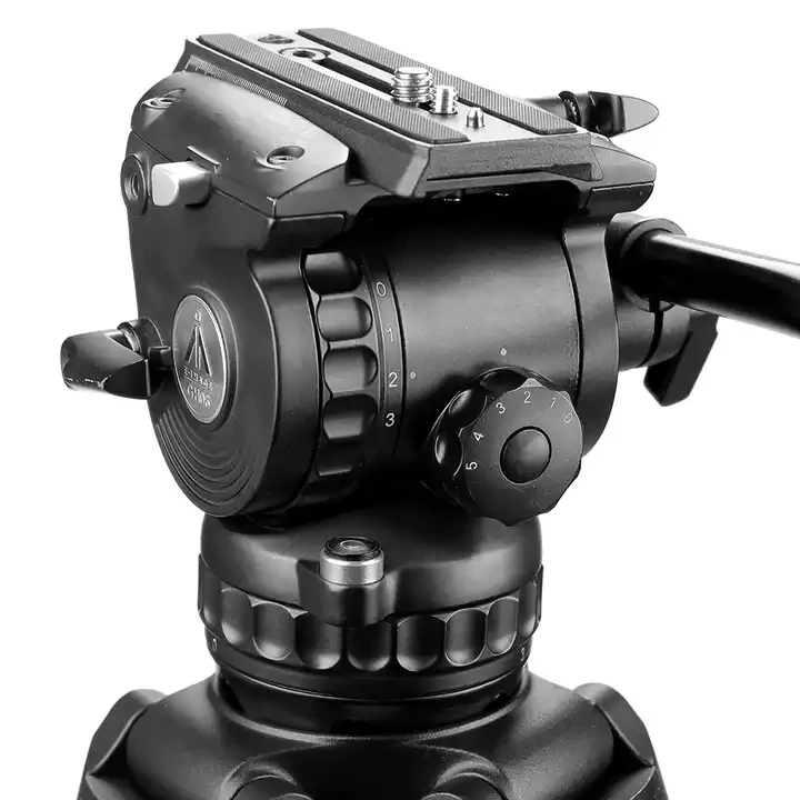 E-IMAGE GH06 6kg 페이로드 75mm 볼 비디오 플루이드 헤드 캠코더용