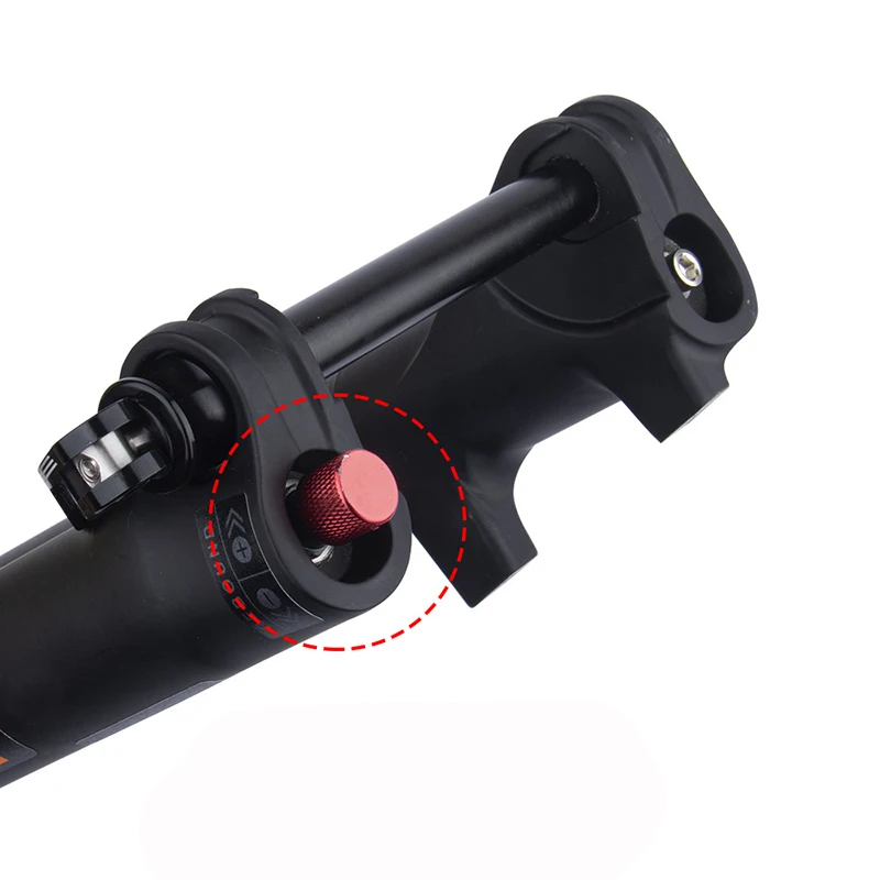 2-Fourche à double couronne 570 mm noir 1 pouce tige | RFK-TPT570BK