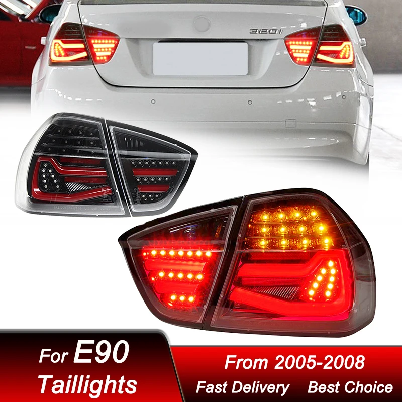 

Car Tail Lights For BMW 3 series E90 320 325 2005-2008 new style FULL LED Tail Lamp Dynamic Turn Signal Light Tail Lamp Assembly