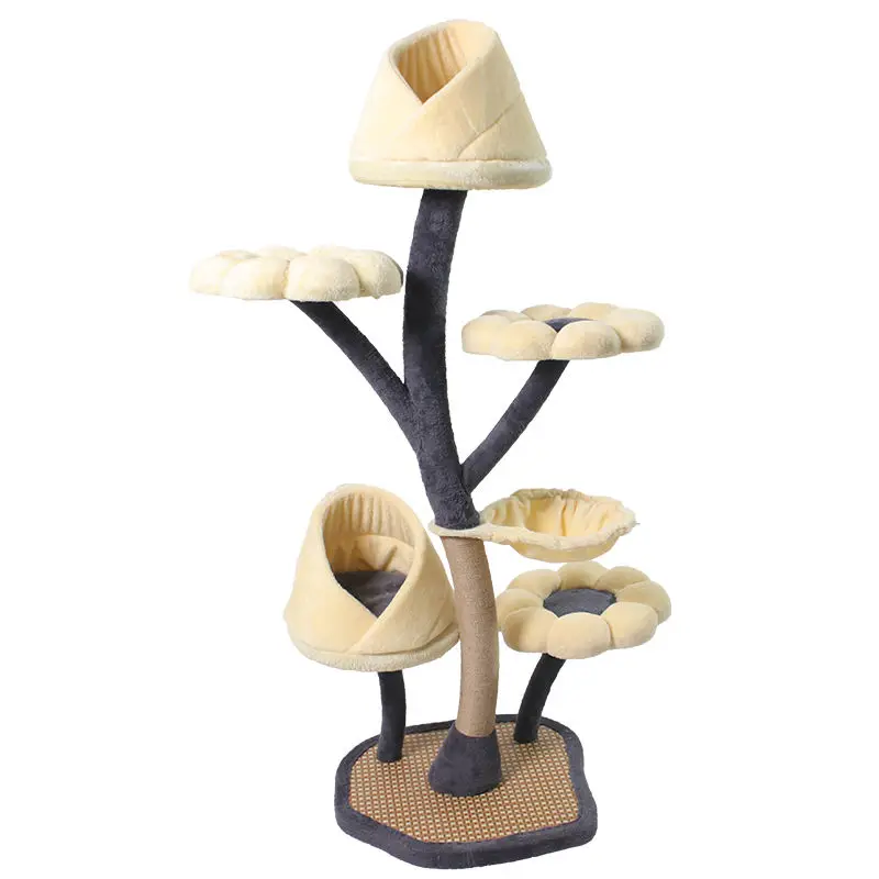 

Cat climbing frame large cat nest integrated four seasons universal super large space cat scratching board