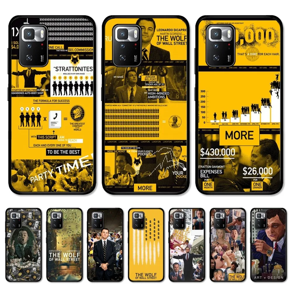 

The Wolf of Wall Street Movie Phone Case For Redmi 5 6 7 8 9 10 plus pro 6 7 8 9 A GO K20 K30 K40 pro plus F3 Fundas