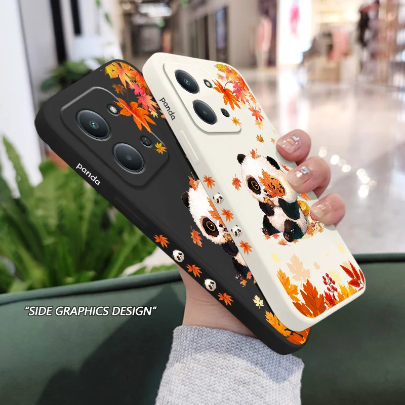 Panda-Themed Silicone Soft Phone Case