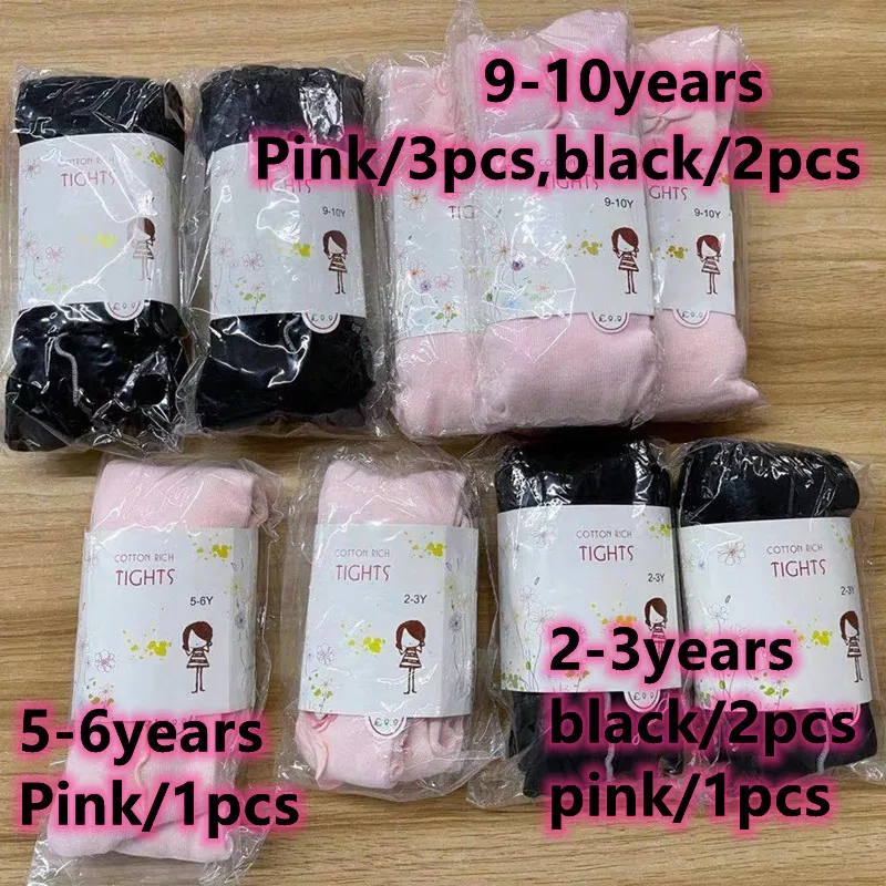 Sale 9pc/Lot Baby Girls Tights with Flower Cotton Tights,girl Pantyhose Baby Stocking Atwt0011