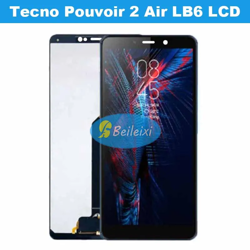 

For Tecno Pouvoir 2 Air LB6 LCD Display Touch Screen Digitizer Assembly Replacement Parts