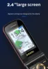Low Price Slim Clamshell Cover Push Button Elderly Mobile Phone Flip SOS Two Sim Metal Case Magic Voice Changer Torch Black List 2