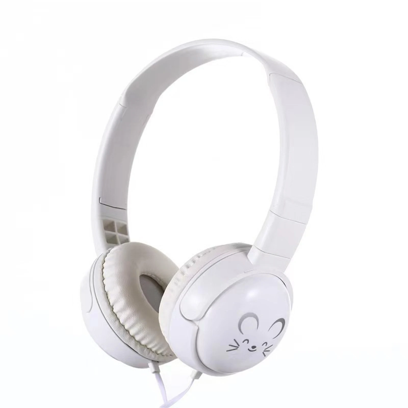 3.5mm Wired Over-ear Headphones Portable Music Earphones for Kids MP4 MP3 Smartphones Laptop Wired Headphones