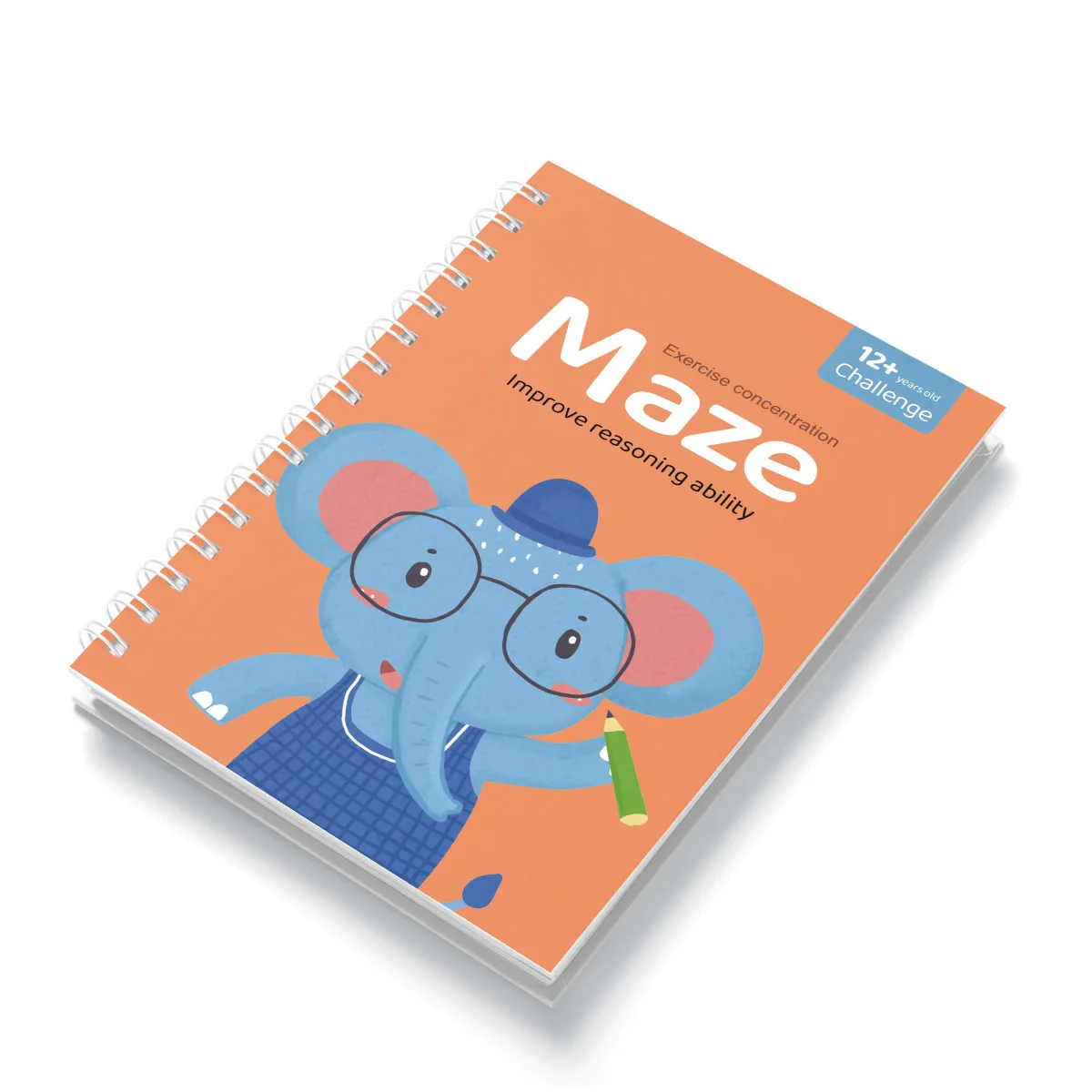 Maze Puzzle Book for Kids - Improve Focus & Observation | Fun Preschool Activity Book for Ages 3+,6+,9+,12+
