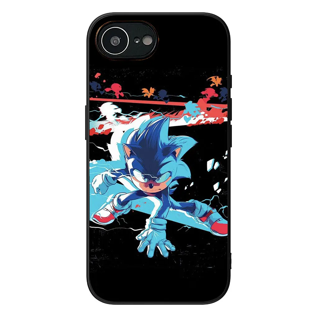 Sonic & Shadow Hedgehog Soft Phone Cover Case