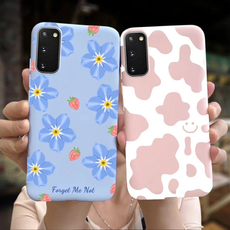 Fashion Cute Cartoon Soft Candy Color Silicone Phone Case Cover