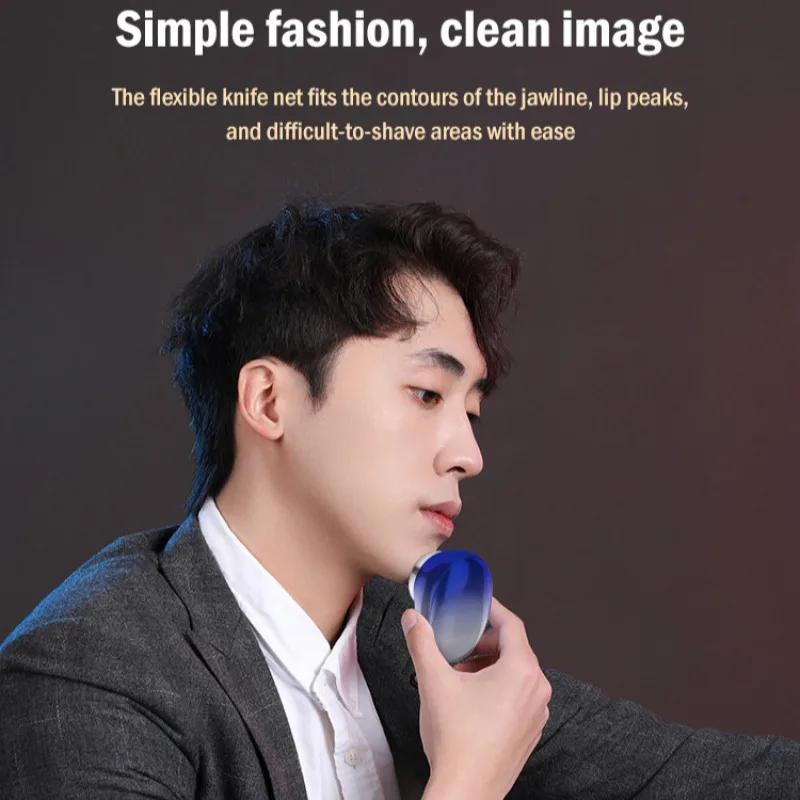 Mini Portable Electric Shaver USB Rechargeable Multi-Function Waterproof shaver Pocket Men's Shaver Pocket Travel Razor