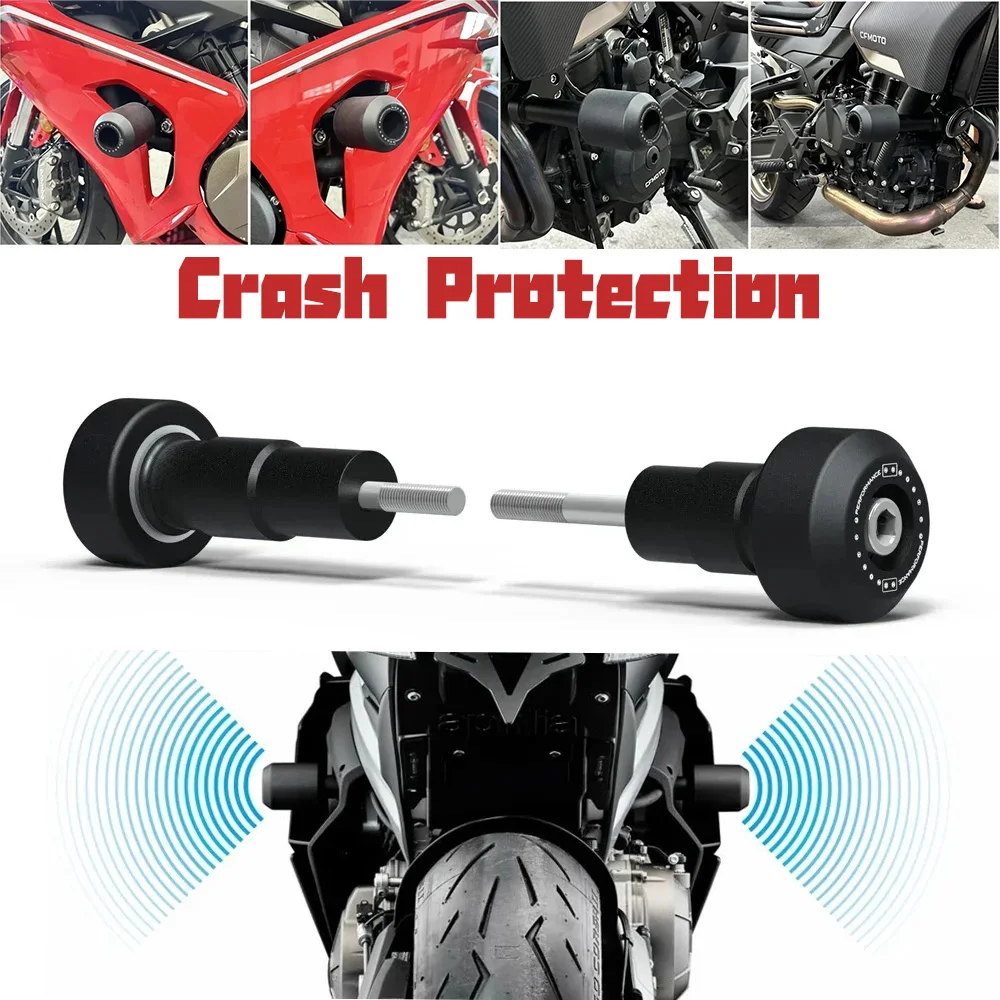 

For Ninja 650 / Urban / Tourer / Performance 2017-2023 Crash Protection Bobbins