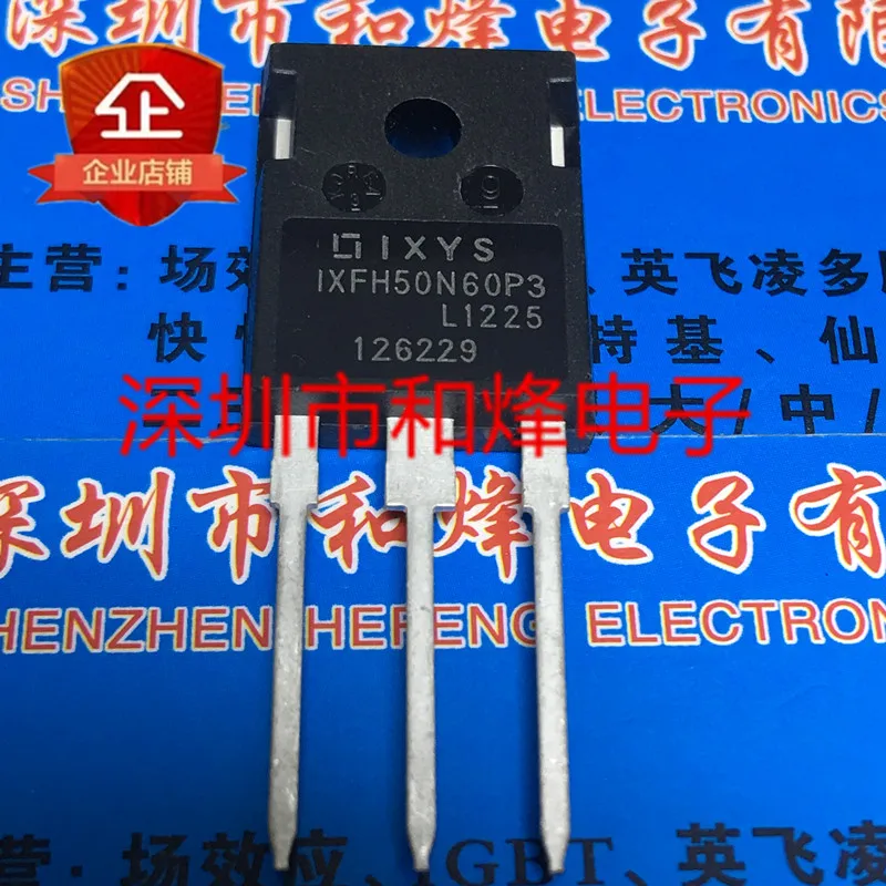 

5 шт. IXFH50N60P3 TO-247 600V 50A