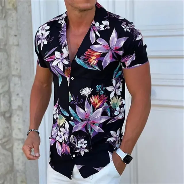 Coconut Tree 3d Print Hawaiian Shirts Men Women Street Fashion Daily Beach Shirt Floral Casual Blouse Short Sleeve Top Plus Size 3