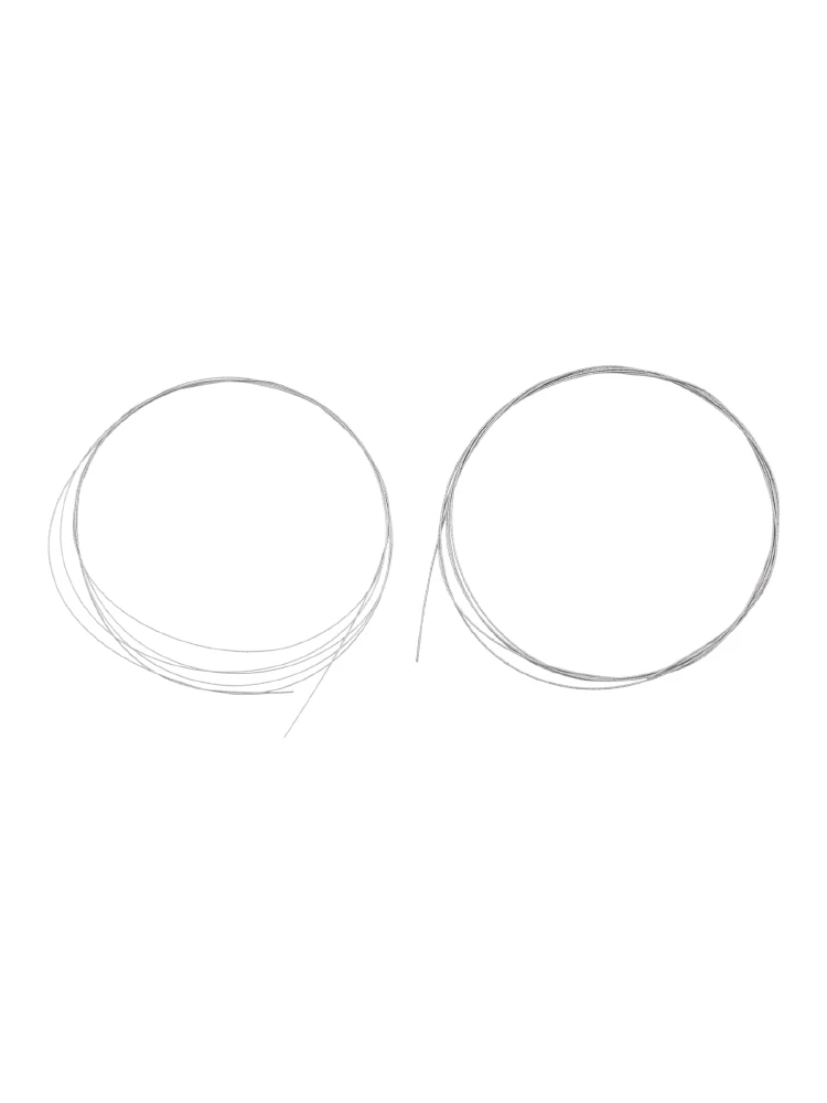 Cutting Supplies for High Precision Cutting of Various Non Metallic Materials 2 Pack Diamond Wire Saw Blades