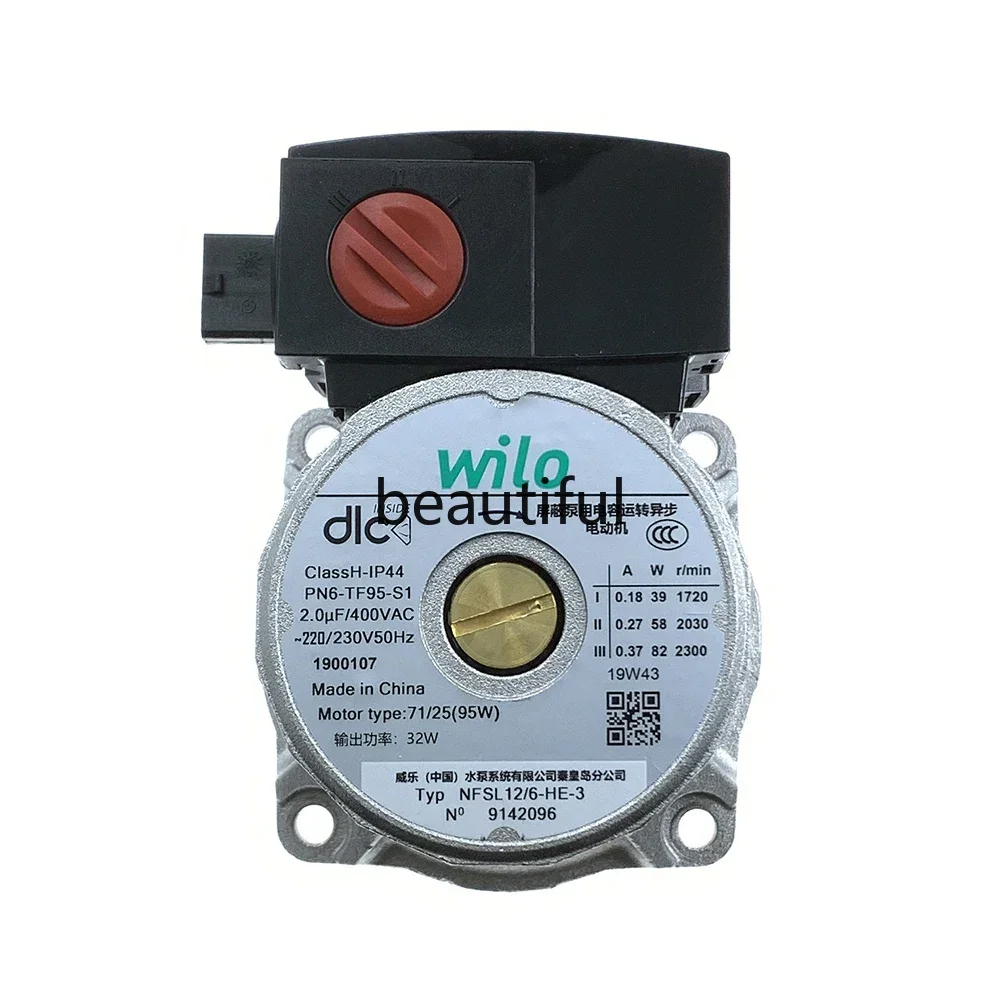 Motore Della Pompa Di Circolazione Dell'Acqua Della Parte Della Caldaia A Gas Per Wilo Nfsl12/6 Si Applica Alla Potenza 82W/83W (6M Di Sollevamento)