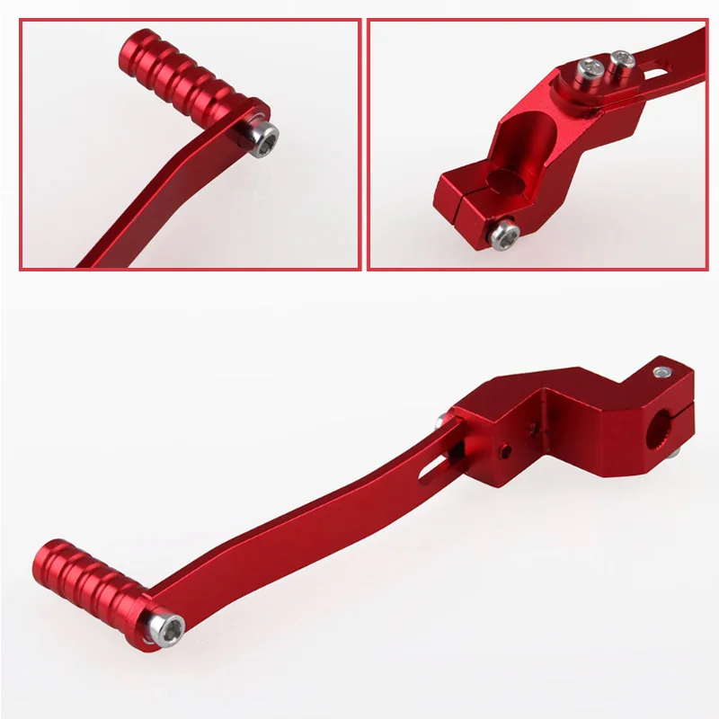 

2020 Aluminum Foldable Gear Shift Lever For Motorcycle Dirt Bike Accessories Motorcycle Accessories Transmission Red Parts