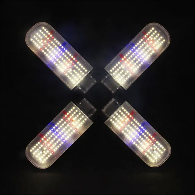 Gy 4 Leaf 40W Led Grow Világos Spektrum Napfény Hidroponikus Virággyár Timmer Medan Lights Az Üvegházhoz - Image 5