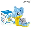 24pcs Pokemon Blocks Small Cartoon Building Block Pikachu Charizard Eevee Mewtwo Anime Assemble Action Pokemon Model Dolls Toys 51