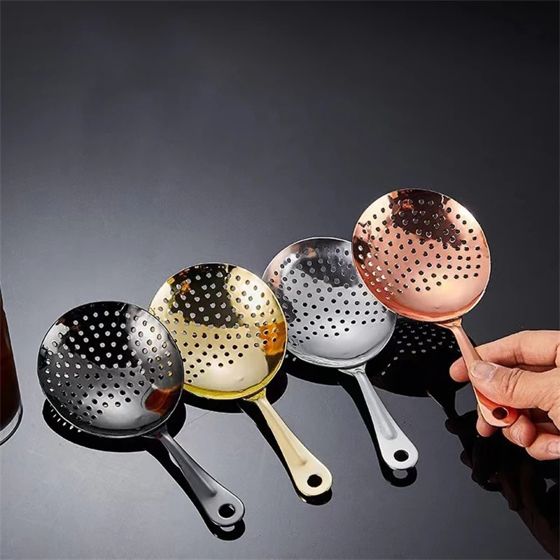 Cocktail Strainer 304 Stainless Steel Julep Bartender Cocktail Shaker Wine Ice Mixed Barware cocktail shaker strainer,cocktail bar tool set