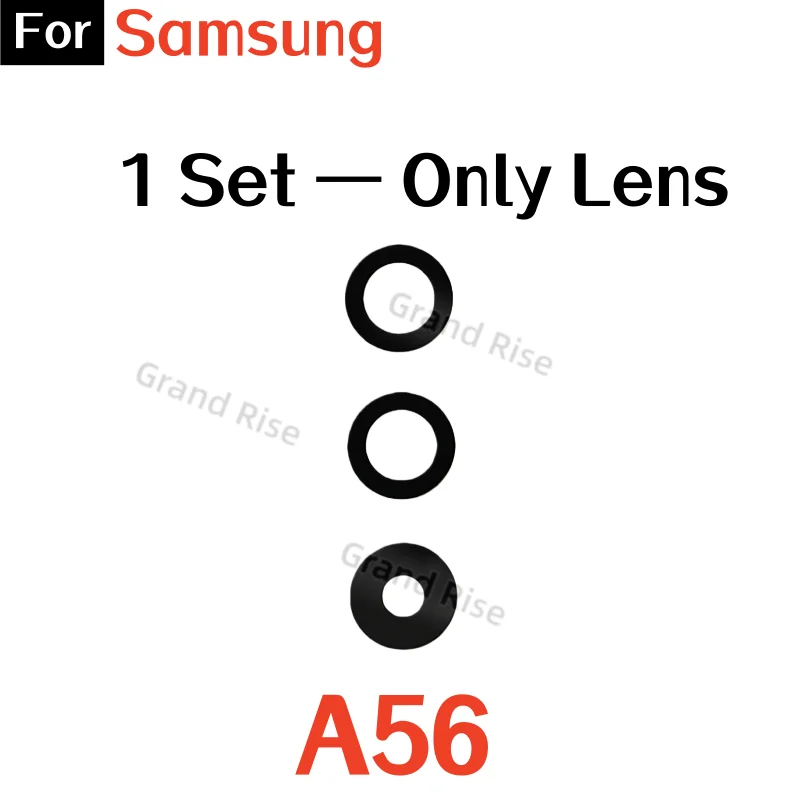High-Quality Rear Camera Glass Lens with Frame and Adhesive Replacement