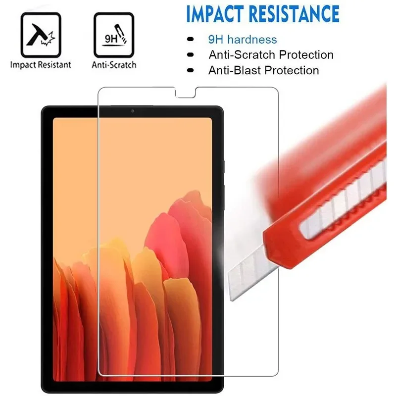 For Samsung Galaxy Tab A7 Lite SM-T225 T220 8.7 inch Screen Protective Film Anti-Scratch 9H Hardness Tablet Tempered Glass 2021 3