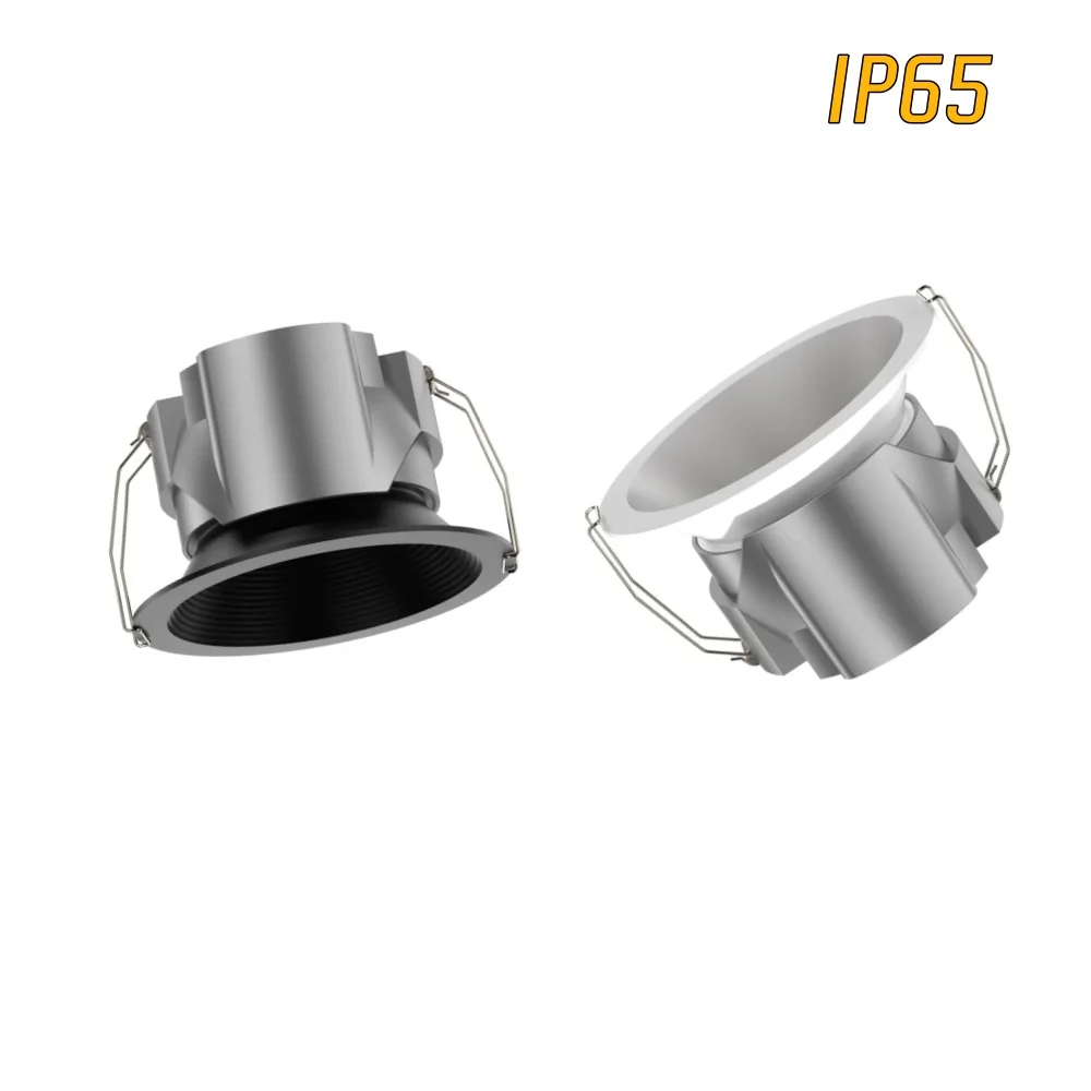 IP65 waterproof COB spotlights Low LED downlights  5W 7W 10W 12W 15W18W 20W Anti-glare ceiling light AC85-265V Interior lighting
