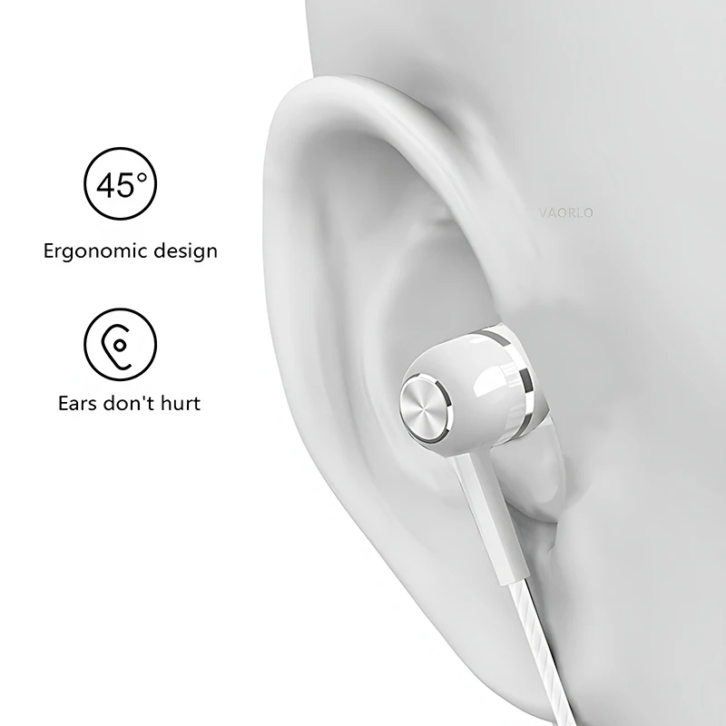 3.5mm Wired Earphone In Ear Headset HIFI Heavy Bass Earbuds Monitor Sports Headset Stereo Music Gaming Headphone With Microphone 6