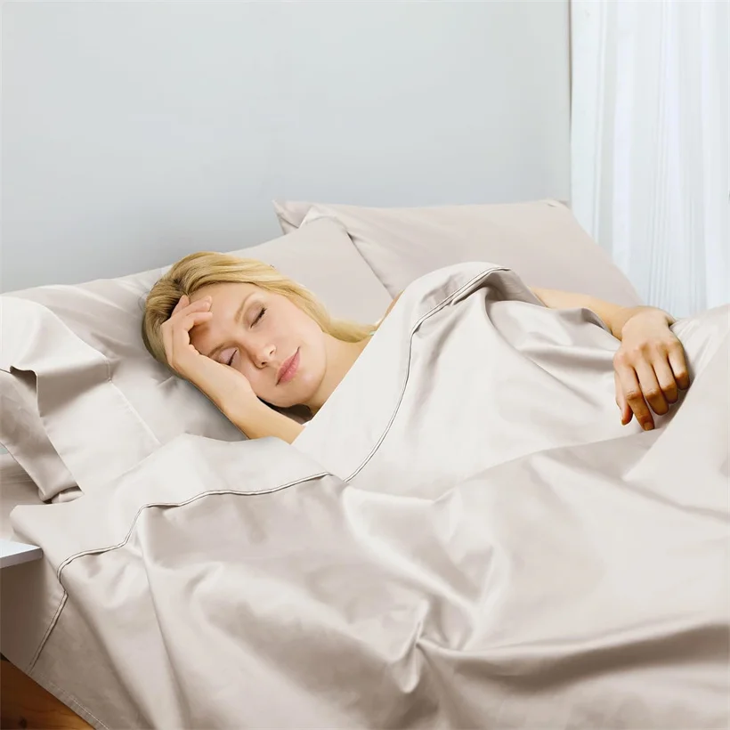 1Pc 100% Egyptian Cotton Flat Sheet High Quality Bed Sheet Luxurious 800 Thread Count Pure Cotton Top Sheets Soft Home Bed Linen 6