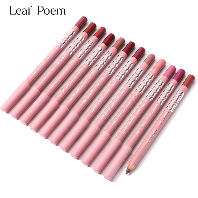 Wasserfester Lippenkonturenstift In Nude Pink Und Rotbraun_voghion.com