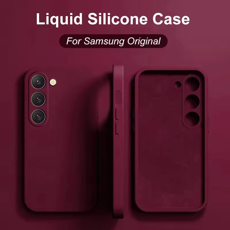 Premium Liquid Silicone Soft Case - Full Cover Protection