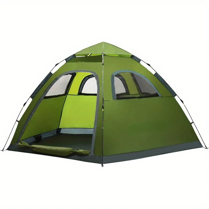 

Instant Pop Up Tent Family Camping Tent 4-5 Person Portable Tent Automatic Tent Waterproof Windproof For Camping Hiking Mountain