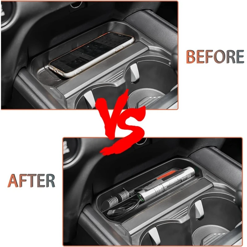 Center Console Organizer Tray For Mazda CX-50 CX50 Insert Armrest Storage Tray Accessories