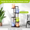 Bamboo Plant Stand for Indoor Outdoor Plants Corner Tall Plant Shelf Holder Shelf Plant Rack Holder Display Rack 6