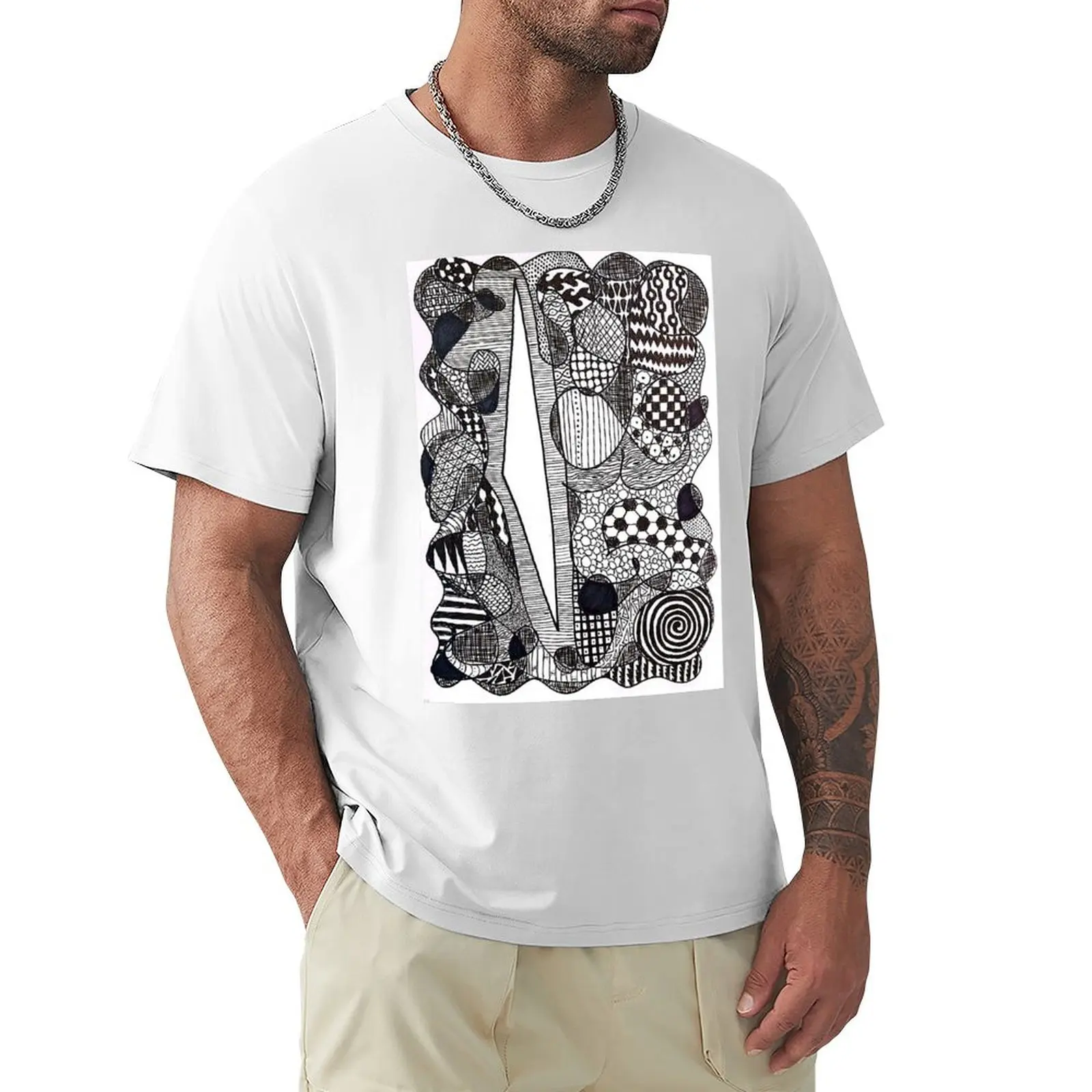 

Blank - abstract T-Shirt tops aesthetic clothes mens plain t shirts
