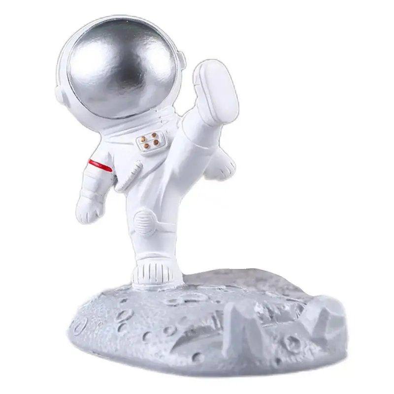 Universal Mobile Phone Holder Resin Astronauts Ornaments Stand Table Desktop For Phone Holder Cell Phone Accessories - Image 2