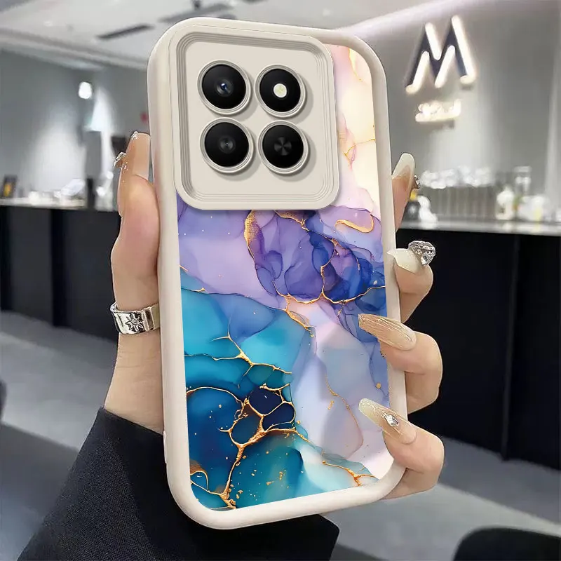 Luxury Marbling Retro Style Phone Case - Soft Silicone Protective Cover