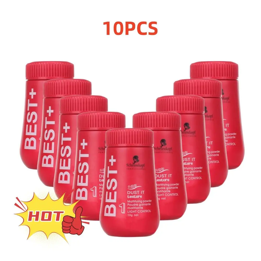 

10PCS Mattifying Powder Increases Hair Volume Captures Haircut Unisex Modeling Styling Fluffy Hair Powder Absorb Grease