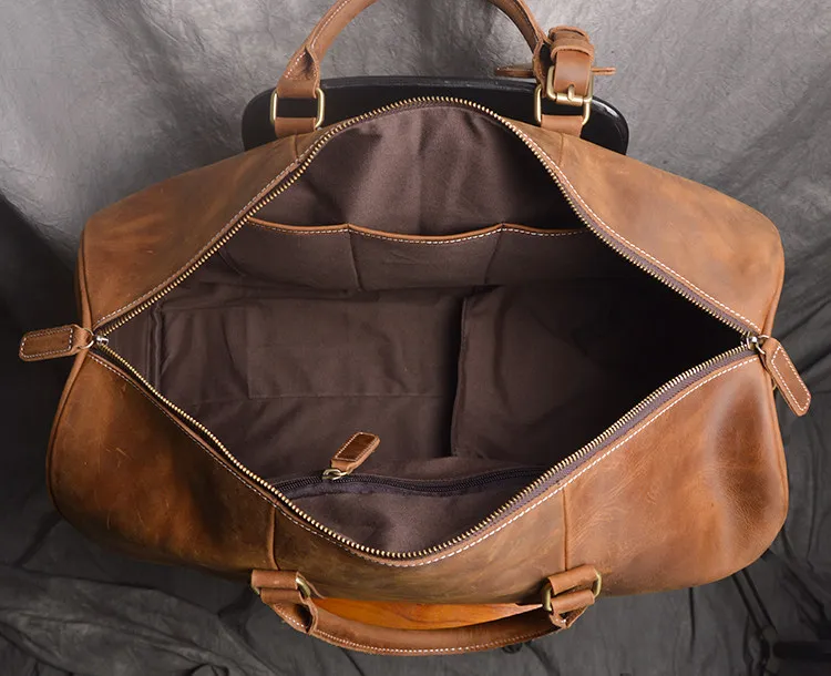 Unisex Beautiful Leather Travel Bag