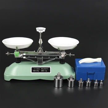 200G Table Balance Lab Scale with Precision Calibration Weight Set