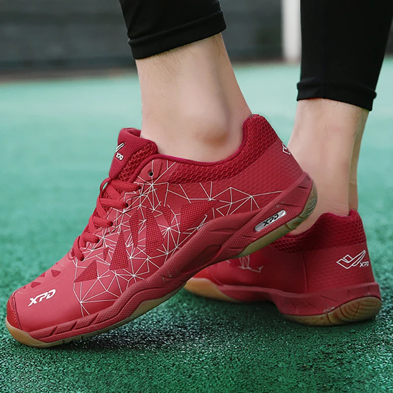 New Men Badminton Shoes Indoor High Quality Wear Resistant Training Professional Sneakers Competition Non Slip Volleyball Shoes