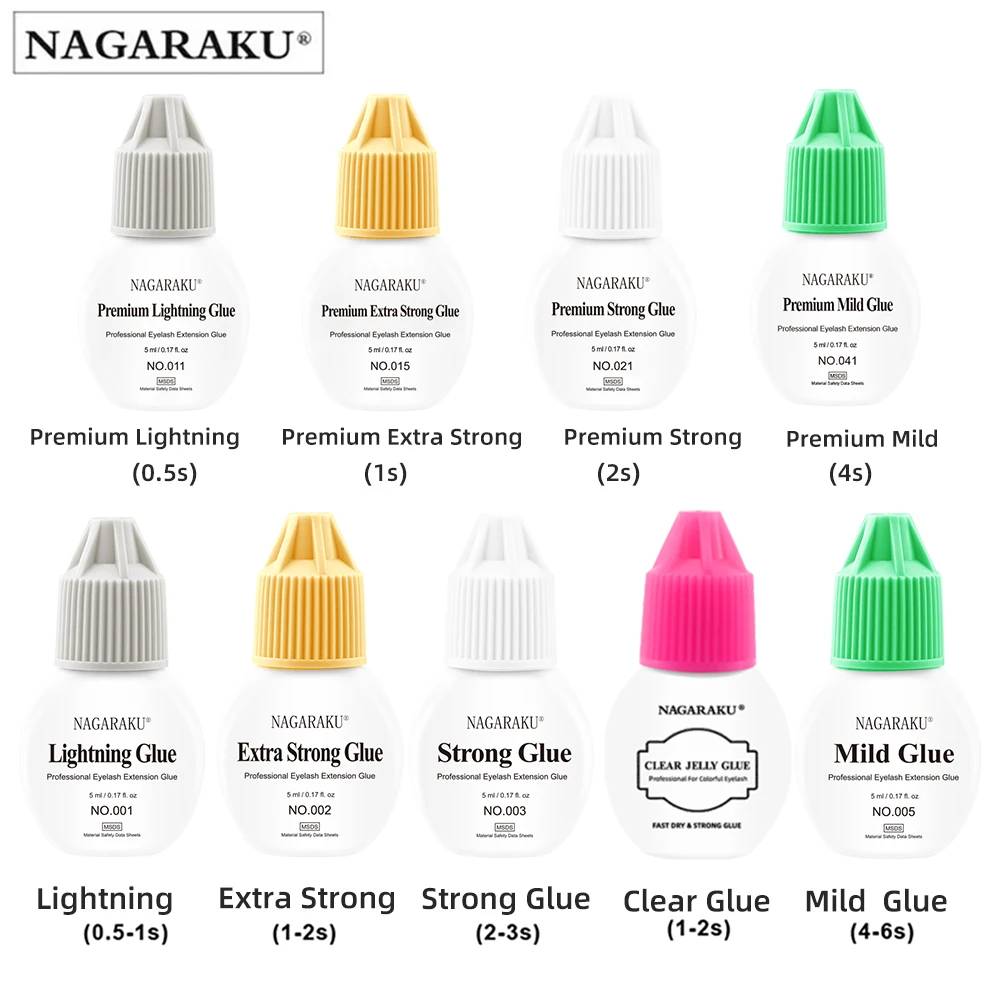 NAGARAKU Eyelashes Glue Makeup Tools Different Glue for - Main Image