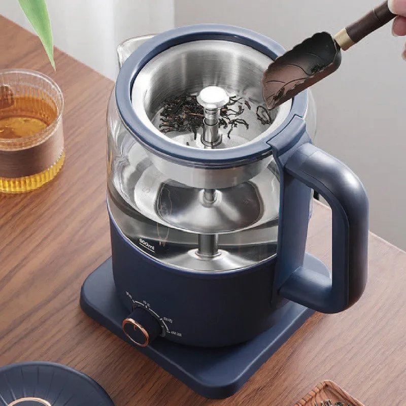 Electric Tea Stove 1200ml Home Brewing Teapot Office Multi-function Automatic Keep Warm Pot 220V Black Steam Spray electric tea stove