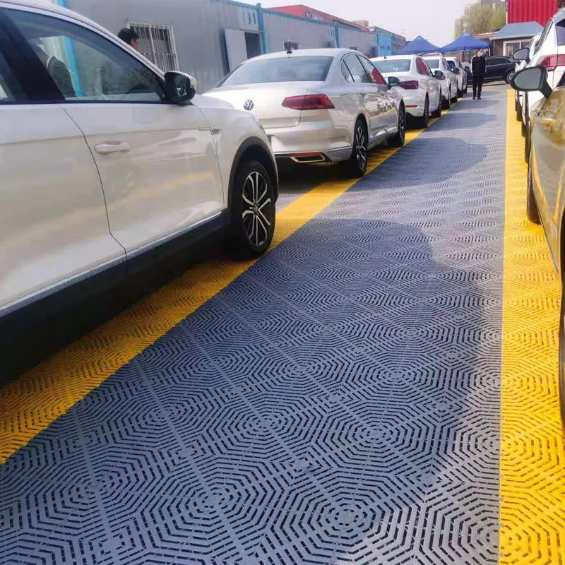 

Eco-Friendly Anti-Slip Plastic Pp Interlocking for Carwash Garage Floor Mat, Garage Tile