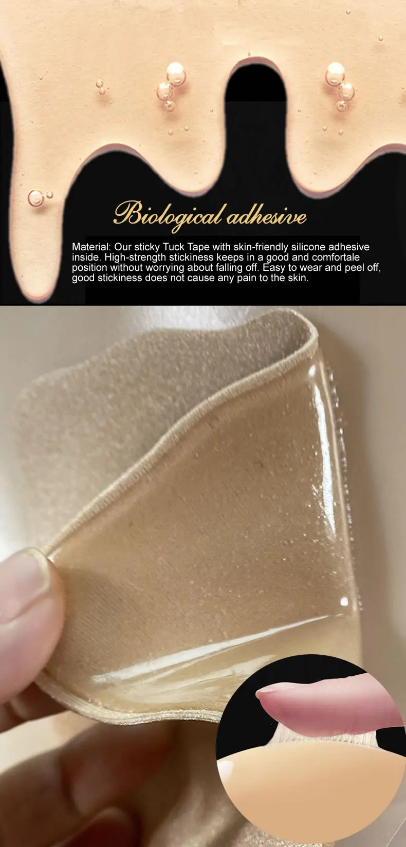 Reusable Mermaid T-Tape for Transgender, Drag Queens, Crossdressing