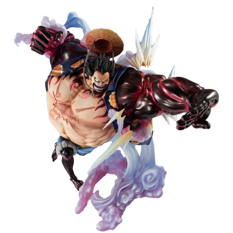 

Megahouse MH POP MAX Monkey D. Luffy ONE PIECE Аниме фигурки модели коллекционные экшн-игрушки подарки