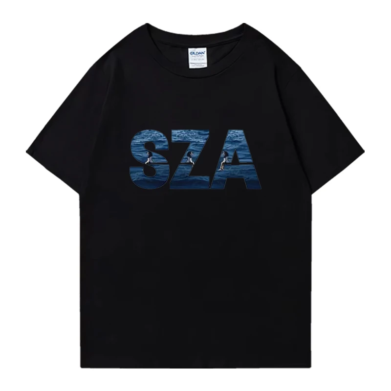 

Hot sale Sza Good Days album 90s vintage T Shirts Unisex Casual Oversized short sleeve Tees Men Women Classic Pure Cotton Tops