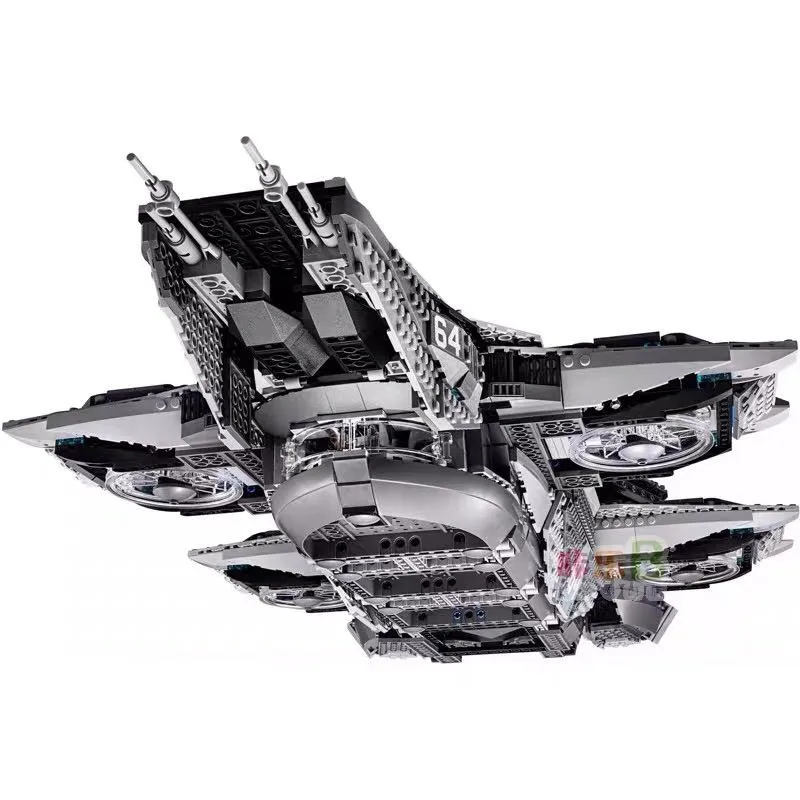 Technical Shield Helicarrier Model Building Blocks Assembly Toys Compatible 76042 07043 For Children Gifts 3066PCS