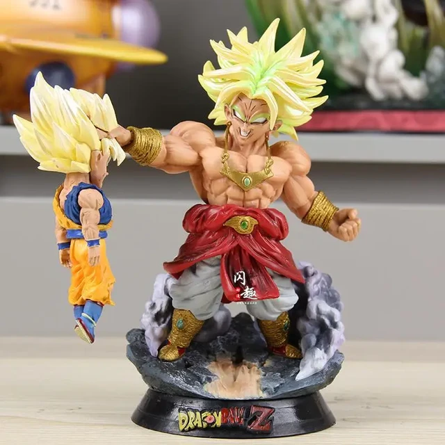 Nouveau Anime Dragon Ball Figure Broly Figurine 17cm Pvc Action