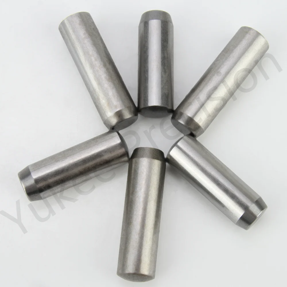 YK612 D1 D1.5 D2 D2.5 D3 D3.5 D4 D5 D6 D8 D10 D12 HRC58 SUJ2 Solid Cylindrical Dowel Pin High Hardened Locat Fixed Parallel Pin images - 6